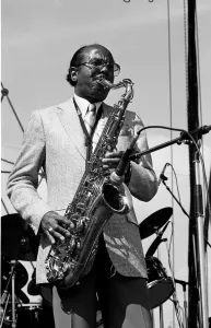 Knebworth Prints: Benny Golson, Capital Jazz Festival, Knebworth, Herts, July 1982. Artist: Brian O Connor