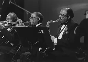 Benny Golson, Lionel Hampton and his Golden Men of Jazz, North Sea Jazz Festival, 1994. Creator: Brian Foskett