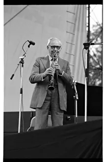 Benny Goodman, Knebworth, 1982. Artist: Brian O Connor