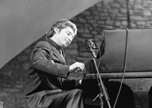 Brecon Prints: Benny Green, Brecon Jazz Festival, Brecon, Powys, Wales, 1999. Creator: Brian O Connor