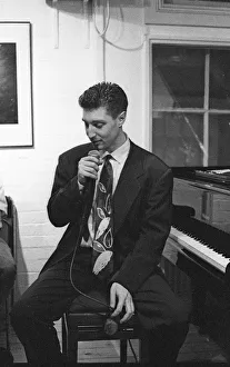 Benny Green, Tenor Clef, Hoxton Square, London, 1992. Creator: Brian O Connor