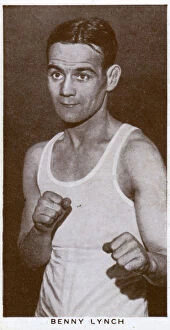 Benny Gallery: Benny Lynch, Scottish boxer, 1938