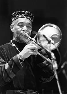 Benny Powell, Randy Westons African Sounds, Birmingham, 1993. Creator: Brian Foskett