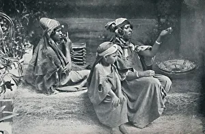 Tunisian Prints: Berber country women from the interior of Tunisia, 1912. Artist: Schroeder & Co