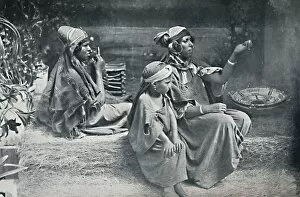 Tunisia Gallery: Berber country women from the interior of Tunisia, 1912. Artist: Schroeder & Co