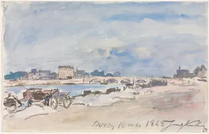 Bercy, 1868. Creator: Johan Barthold Jongkind (Dutch, 1819-1891)