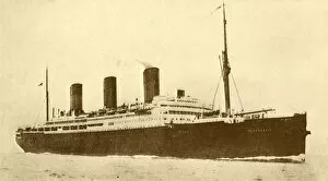 Cunard Gallery: The Berengaria (Cunard Line), 52, 700 Tons, c1930. Creator: Unknown