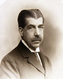 Garcia Prints: Bergamin Francisco Garcia (Malaga 1855-1937), Spanish politician, the Conservative Party