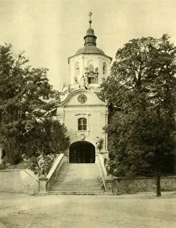 Burgenland Gallery: The Bergkirche, Eisenstadt, Austria, c1935. Creator: Unknown