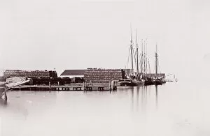Capt Gallery: Bermuda Hundred Landing, James River, 1864. Creator: Andrew Joseph Russell