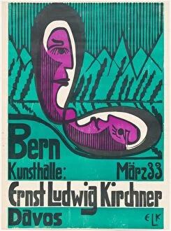Die Brucke Gallery: Bern Kunsthalle: Marz 33: Ernst Ludwig Kirchner: Davos, 1933