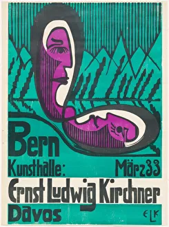 Kirchner Ernst Prints: Bern Kunsthalle: Marz 33: Ernst Ludwig Kirchner: Davos, 1933