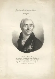 Bernard-Germain-Etienne de la Ville-sur-Illon, comte de Lacepede (1756-1815), 1842