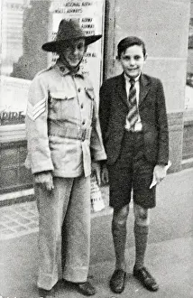 Barney Prints: Bernard Laurence Barney Nugent and son Ken