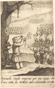 Broken Gallery: Bernardo, 1619. Creator: Jacques Callot