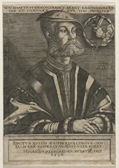 Bernt Knipperdolling, 1536. Creator: Heinrich Aldegrever (German, 1502-1555 / 61)