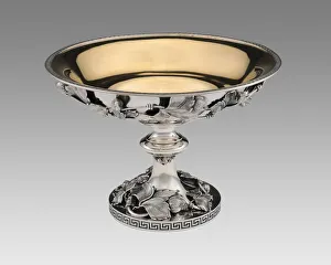 Serving Dish Prints: Berry dish, 1859. Creator: Tiffany & Co