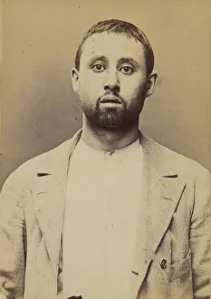 Identification Prints: Berson. Samuel. 28 ans, ne le 3 / ? / 65 a Dinabourg (Russie). Tailleur d habits