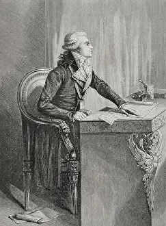 Document Prints: Bertrand Barere, (Bertrand Barere de Vieuzac) (1755-1841)