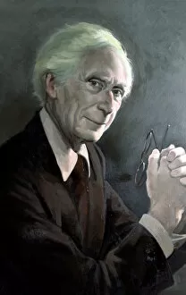 Images Dated 14th May 2007: Bertrand Russell (1872-1970), philosopher, mathematician and British sociologist
