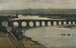 David Young Gallery: Berwick Bridge, c1912. Artist: David Young Cameron