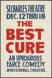 Farce Prints: The Best Cure, New Orleans, 1938. Creator: Unknown
