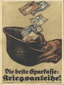 The best savings bank: war bonds!, 1918