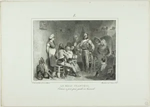 Raffet Denis Auguste Marie Prints: The Best Singer, 1831. Creator: Auguste Raffet