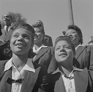 Bethune-Cookman College, Daytona Beach, Florida, 1943. Creator: Gordon Parks
