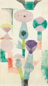 Paul 1879 1940 Prints: Betrachtung der Distelblüte, 1918. Creator: Klee, Paul (1879-1940)