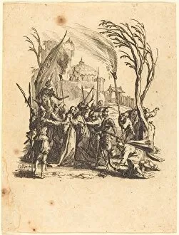 Arrested Collection: The Betrayal, c. 1624 / 1625. Creator: Jacques Callot