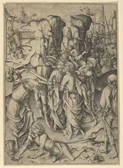 Judas Gallery: The Betrayal and Capture of Christ. Creator: Israhel van Meckenem