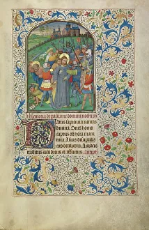 Vrelant Guillaume Prints: The Betrayal of Christ; Arenberg Hours, early 1460s. Creator: Willem Vrelant