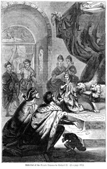 Images Dated 18th July 2007: The betrothal of Isabella of Valois (1389-1409) to King Richard II (1367-1400), 1396