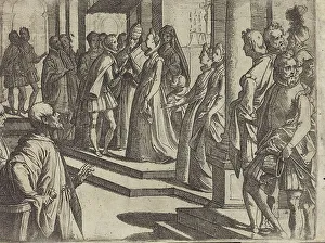 Betrothal Prints: The Betrothal of Margaret of Austria to Philip III