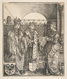 The Betrothal of Philip and Joanna. n. d. Creator: Albrecht Durer
