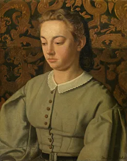 1863 Prints: Betsy De Braekeleer, the Painter's Sister