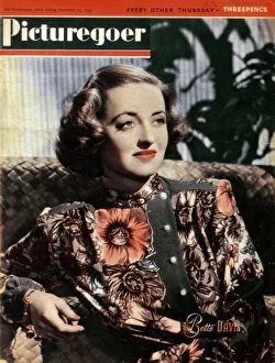 Christmas Day Collection: Bette Davis (1908-1989), American actress, 1943