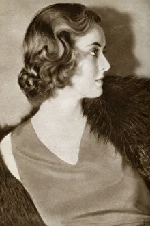 Bette Davis, American actress, 1933