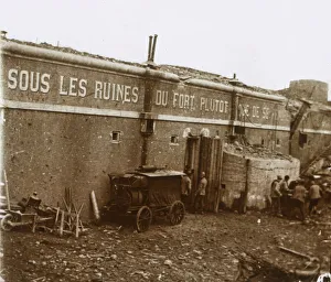 Meuse Prints: Better to be buried... than to surrender, Verdun, northern France, c1914-c1918