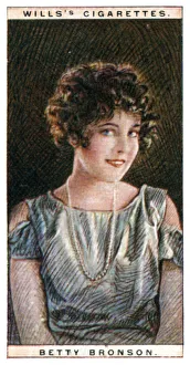 Images Dated 9th August 2007: Betty Bronson (1906-1971), American film star, 1928.Artist: WD & HO Wills