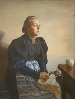 Jerndorff August Prints: Betty Jerndorff, née Matthison-Hansen