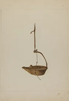 Betty Lamp, c. 1941. Creator: Stella Mosher