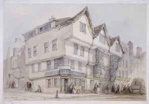 Thomas Colman Prints: Bevis Marks, London, 1854. Artist: Thomas Colman Dibdin