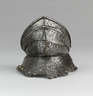 Bevor Prints: Bevor ('Falling Buff'), Germany, c. 1500. Creator: Unknown