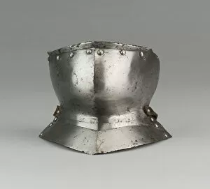 Bevor with two Gorget Plates, Spain, c. 1500, gorget plates possibly later