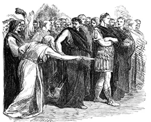 Beware the Ides of March, 1858. Artist: Sir John Gilbert