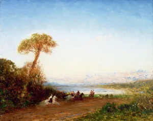 Beyrouth, retour de fantasia, between 1885 and 1890. Creator: Felix Francois Georges Philibert Ziem