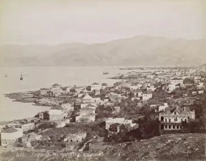 Lebanon Prints: Beyrouth. Vu du college americain, ca. 1870. Creator: Felix Bonfils