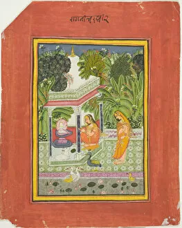 Bhairavi Ragini, Page from a Bundi Ragamala Set, c. 1765 / 80. Creator: Unknown